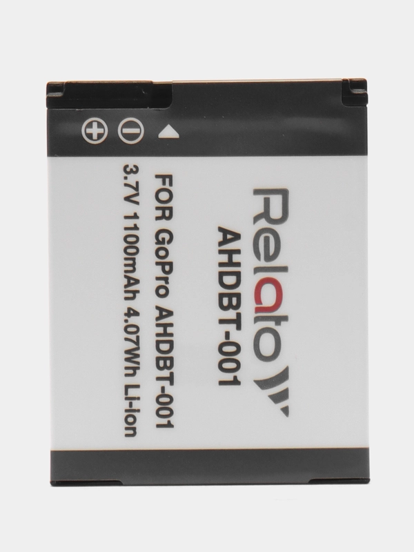 Аккумулятор для Action Camera Relato AHDBT-001 oPro Hero2 HD2-14, GoPro Hero HD 1080p