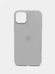 Серый чехол для iPhone 12, 13, 14 MINI PRO MAX PLUS силиконовый с логотипом, для смартфона Apple
