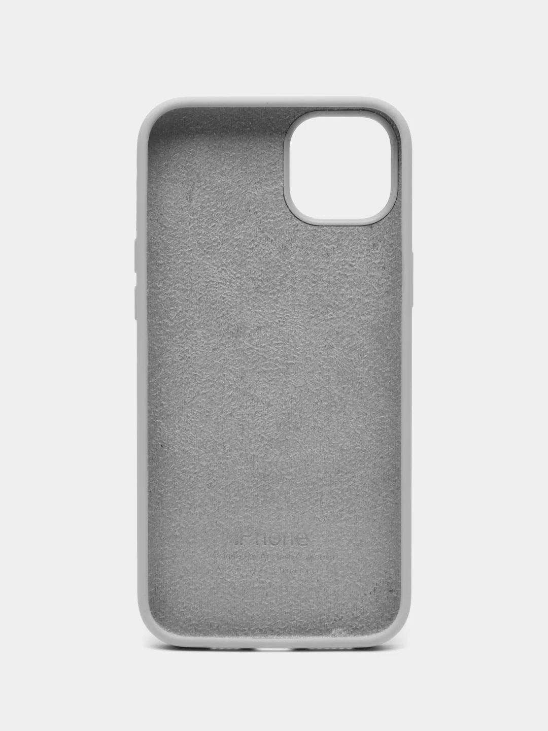 Серый чехол для iPhone 12, 13, 14 MINI PRO MAX PLUS силиконовый с логотипом, для смартфона Apple