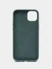 Тёмно-зелёный чехол для iPhone 12, 13, 14 MINI PRO MAX PLUS силиконовый с логотипом, для смартфона Apple