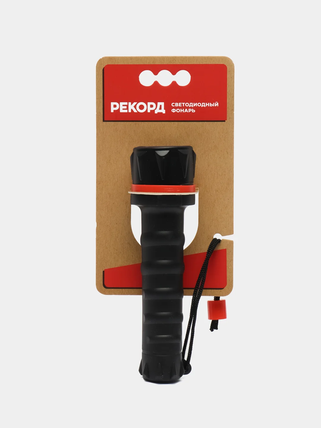 Фонарь резиновый, ММ-0203, 3 светодиода