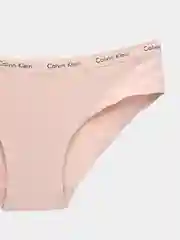 Бежевый трусы слипы женские бесшовные с надписью "Calvin Clein", хлопок.  Много расцветок!
