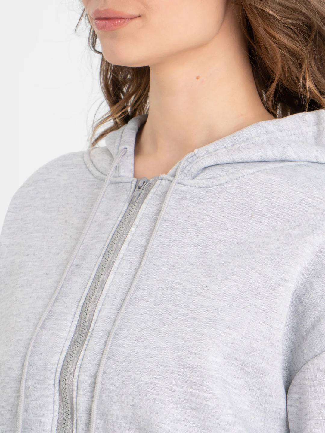TrendD / Худи женское серое Unisex