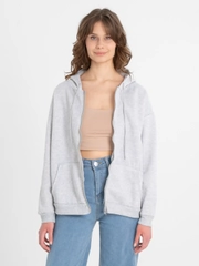 TrendD / Худи женское серое Unisex