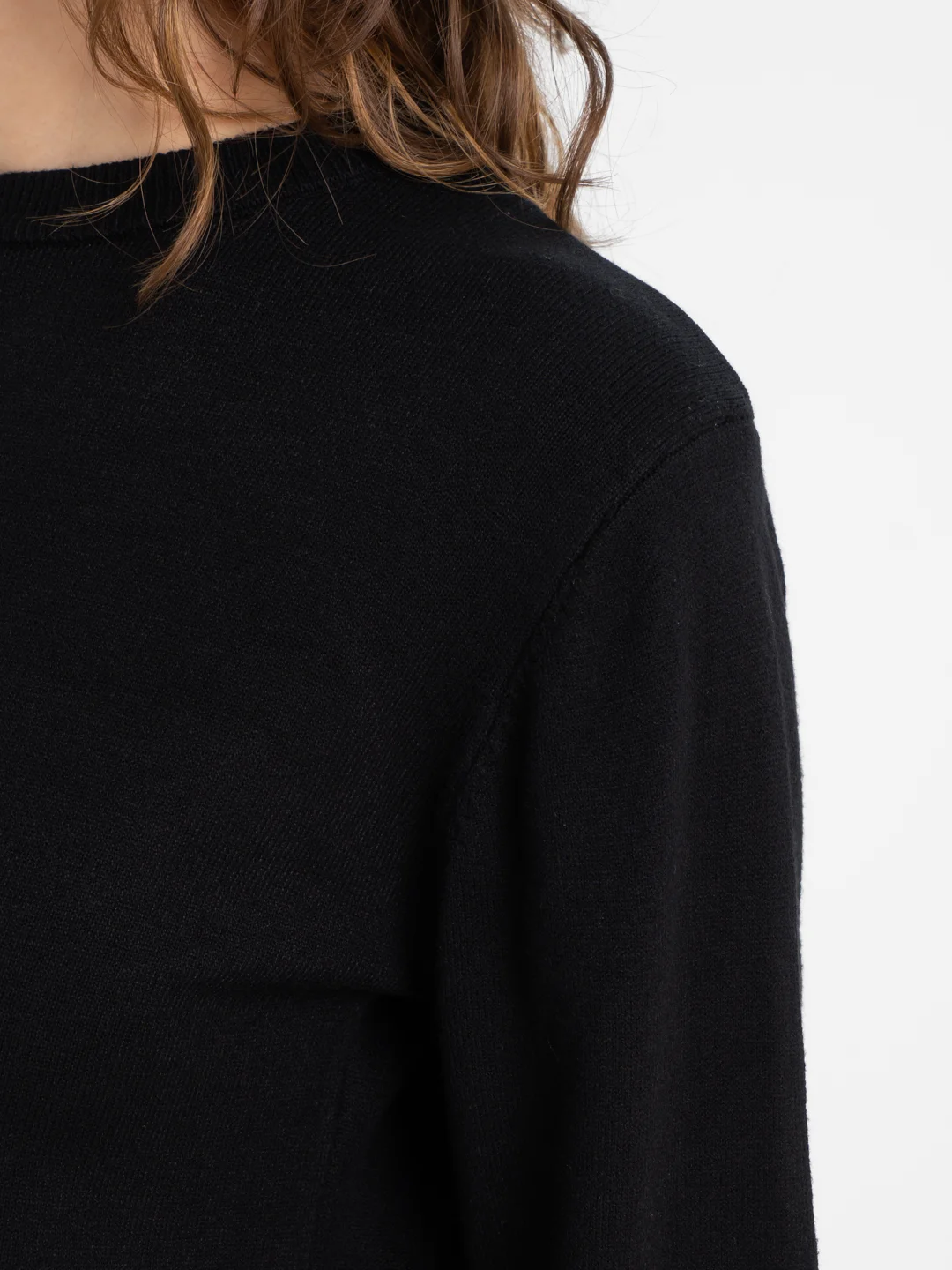 TrendD / Джемпер черный женский Unisex