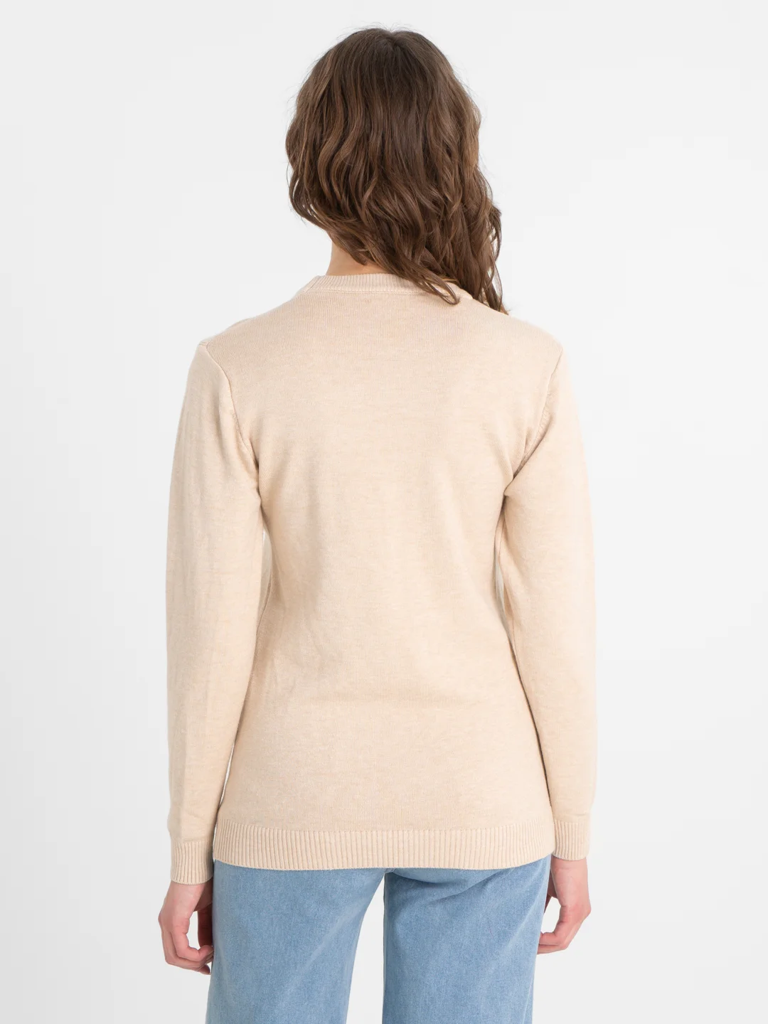 TrendD / Джемпер бежевый женский Unisex