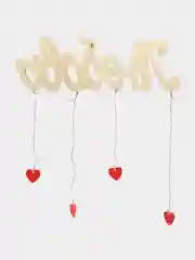 Красный декорация "Люблю", With Love