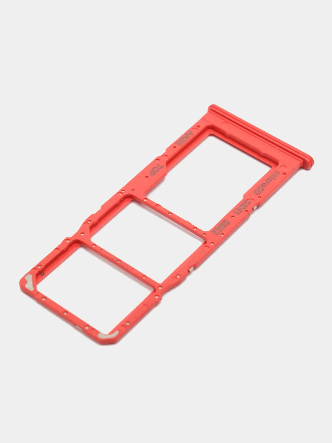Красный контейнер SIM, держатель сим карты, сим лоток для Samsung A12, M12