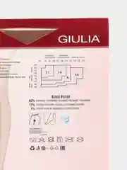 Бежевый колготки женские Giulia INFINITY 8 MAXI больших размеров