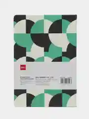 Ежедневник недатированный Deli Coloring, A5, 136л, черно-зеленый