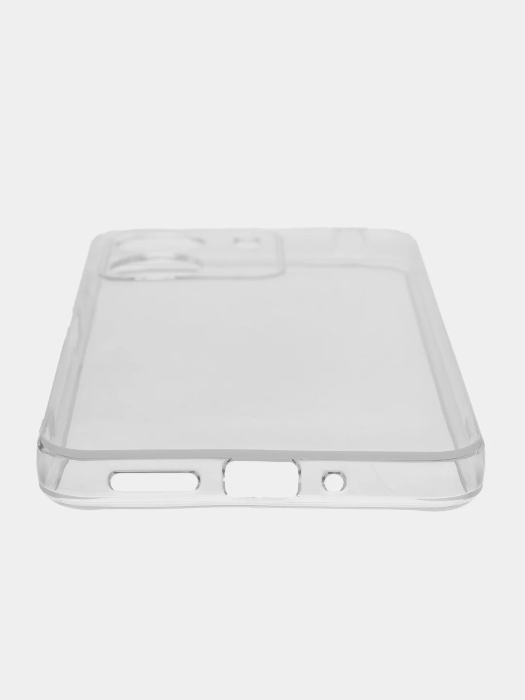 Прозрачный силиконовый чехол для Xiaomi Redmi 13C (Сяоми Редми 13С) с защитой камер