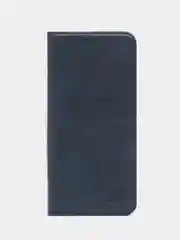Синий чехол-книжка GQ для Xiaomi Redmi 13C (Сяоми Редми 13С) из искусственной кожи