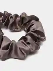 Серый атласная резинка для волос, 2 шт
