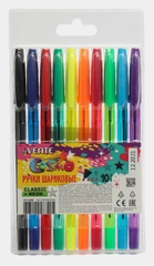 Ручка шариковая deVENTE "CLASSIC+NEON", 10цветов, 0,7мм