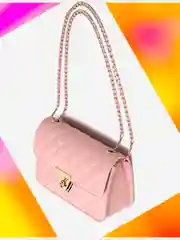 Розовый сумка женская "Элегант"