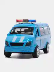 Голубой металлическая машинка ГАЗель ГАЗ-3221