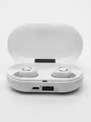 Наушники беспроводные с микрофоном, Bluetooth, USB Type-C, белые