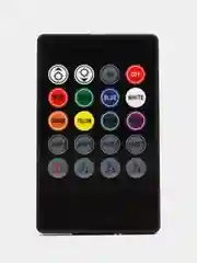 Светодиодная USB подсветка RGB (72 светодиода) в машину со звуковым контроллером и пультом