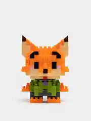 Синий детский 3D конструктор, игрушка развивающая