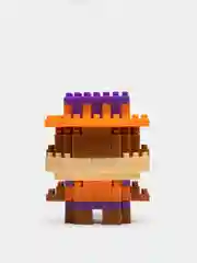 Тёмно-бордовый детский 3D конструктор, игрушка развивающая