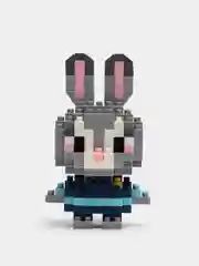 Тёмно-коричневый детский 3D конструктор, игрушка развивающая