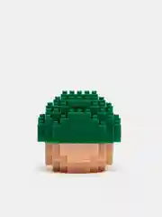 Фиолетовый детский 3D конструктор, игрушка развивающая
