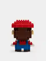 Светло-оранжевый детский 3D конструктор, игрушка развивающая
