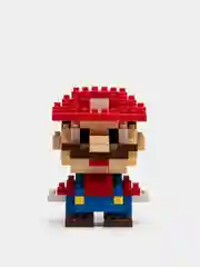 Светло-оранжевый детский 3D конструктор, игрушка развивающая