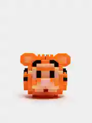 Серебряный детский 3D конструктор, игрушка развивающая