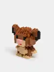 Синий меланж детский 3D конструктор, игрушка развивающая