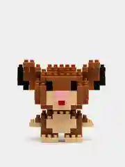 Синий меланж детский 3D конструктор, игрушка развивающая
