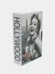 Серый сейф-книга шкатулка тайник с замком для денег, украшений (24*15,5*6,5см)(Разные Цвета)
