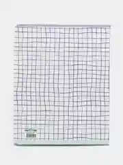 Белый тетрадь 96 л, А5, клетка "Shape art"