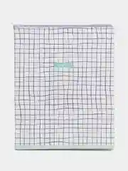 Белый тетрадь 96 л, А5, клетка "Shape art"