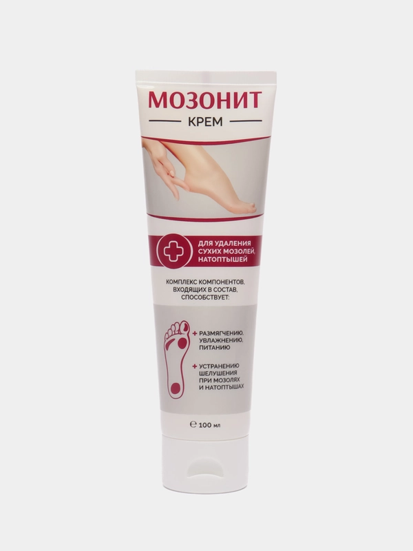 Крем Мозонит для удаления сухих мозолей/натоптышей 100 мл