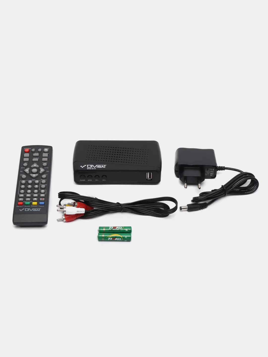 Приставка для цифрового и кабельного ТВ DIVISAT DVS-5111, DVB-T/T2/C