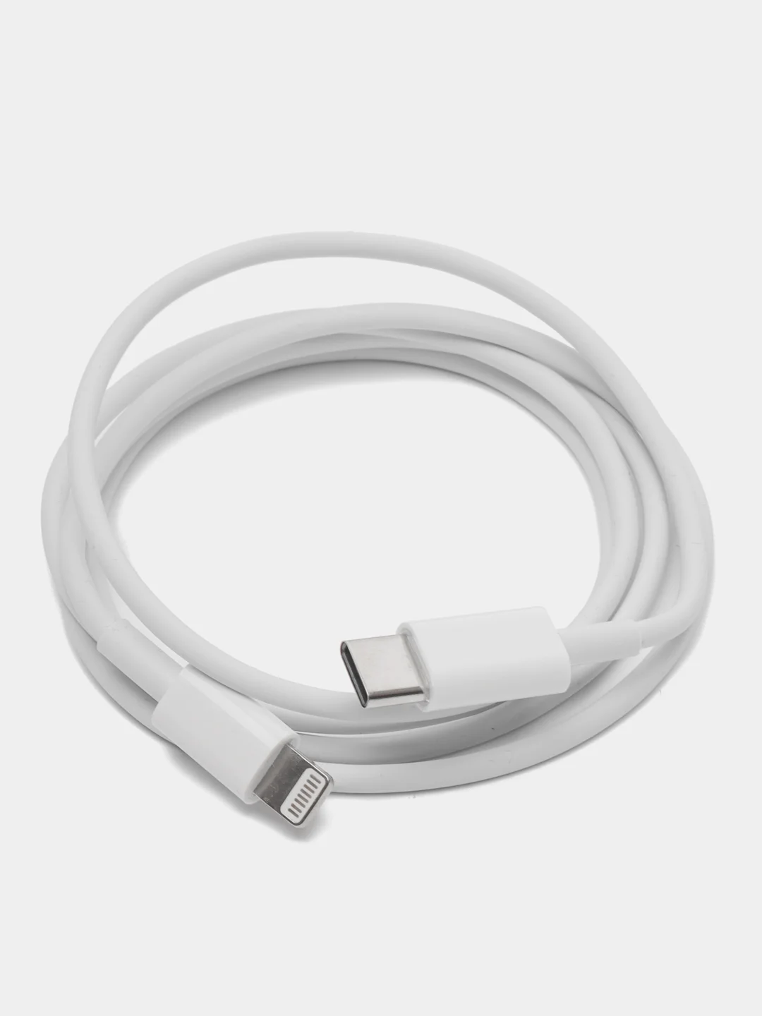 Белый кабель для apple Iphone lightning type-c быстрая зарядка лайтинг