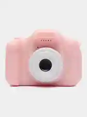 Розовый фотоаппарат цифровой детский