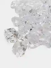 Камни для декора и творчества, камушки марблс, 1,8 х 2,5 см, прозрачные, 50 шт