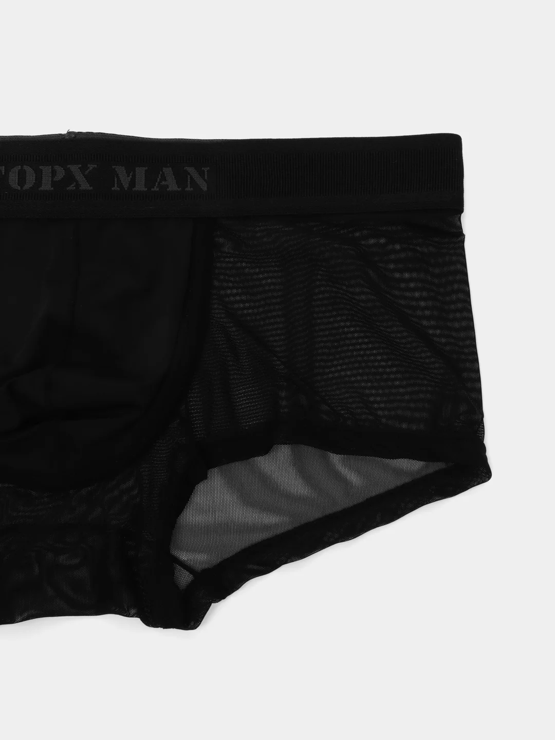 Белый трусы боксеры мужские сетчатые Gtopx man
