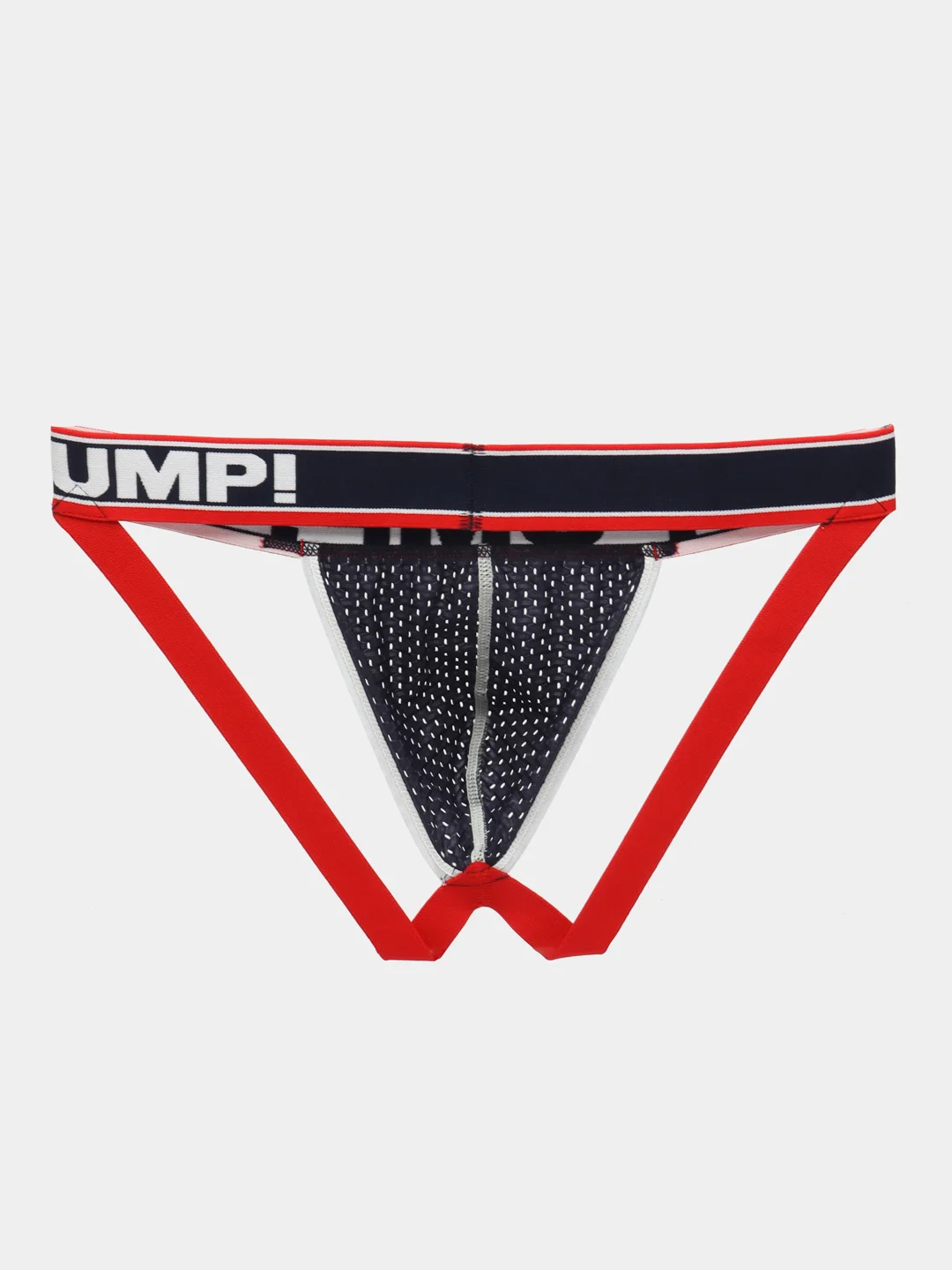 Синий трусы мужские стринги (джоки) PUMP