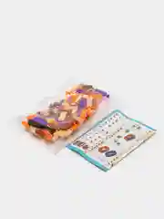 Тёмно-бордовый детский 3D конструктор, игрушка развивающая