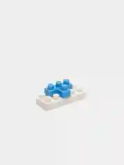 Тёмно-зелёный детский 3D конструктор, игрушка развивающая
