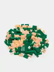 Фиолетовый детский 3D конструктор, игрушка развивающая
