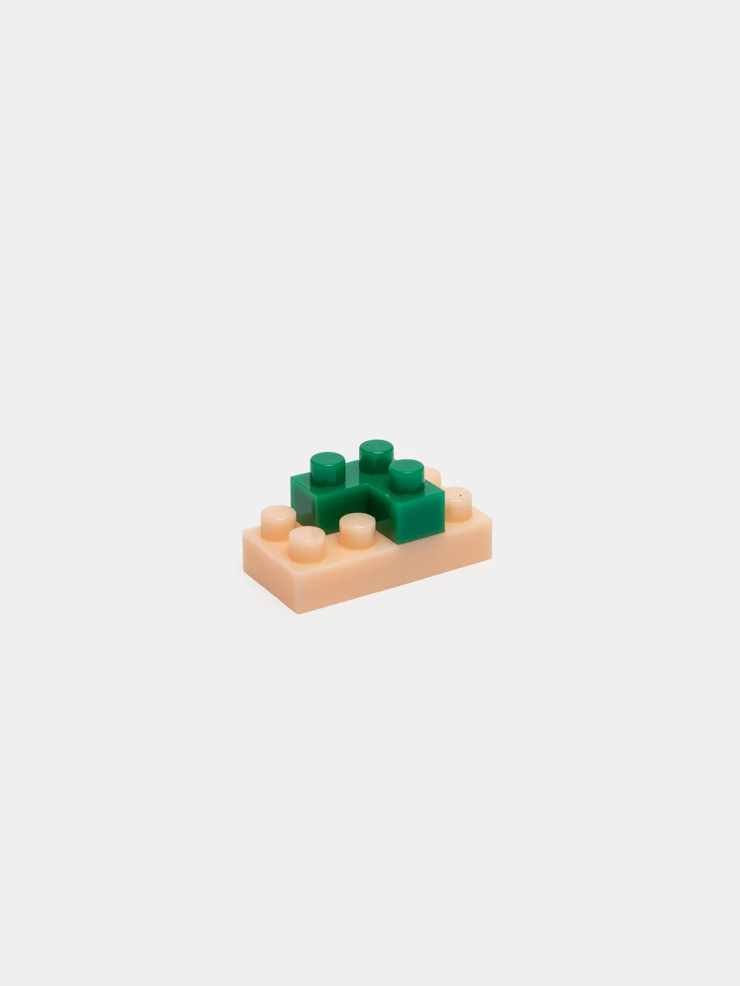 Фиолетовый детский 3D конструктор, игрушка развивающая