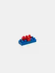 Светло-оранжевый детский 3D конструктор, игрушка развивающая