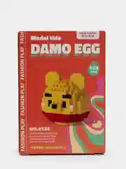 Серый меланж детский 3D конструктор, игрушка развивающая