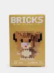 Синий меланж детский 3D конструктор, игрушка развивающая