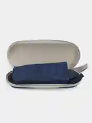 Синий меланж мини зонт в футляре