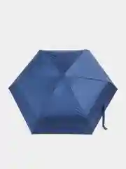 Синий меланж мини зонт в футляре